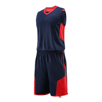 Men’s Basketball Team Set Breathable Training Uniform